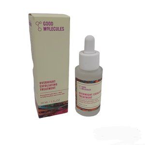 Good Molecules Overnight Exfoliating Treatment NEW In Box -1 Fluid Ounce